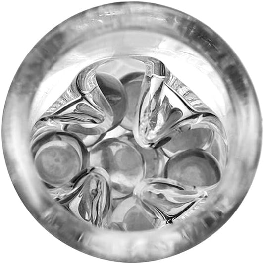 The 'Aura' Terp-Pearl kølende glasmundstykke (Clear) til TinyMight 1 & 2