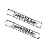 Slankt Mundstykke med superkølende metalkugler af rustfrit stål til Dynavap-spidser, Pakke med 2