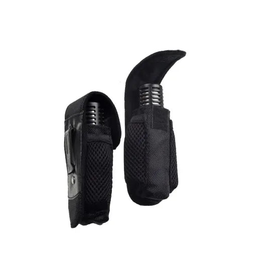 Carry Case Holder til Arizer Air, Air 2, Air MAX and Air SE - Leather Back, Belt Clip, Side Pockets til Batteries/glasmundstykke