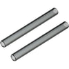 Lange Glasmundstykke-rør til POTV LOBO og ONE - 2 Pakning lige halvsorte Tilbehørssæt (120mm)