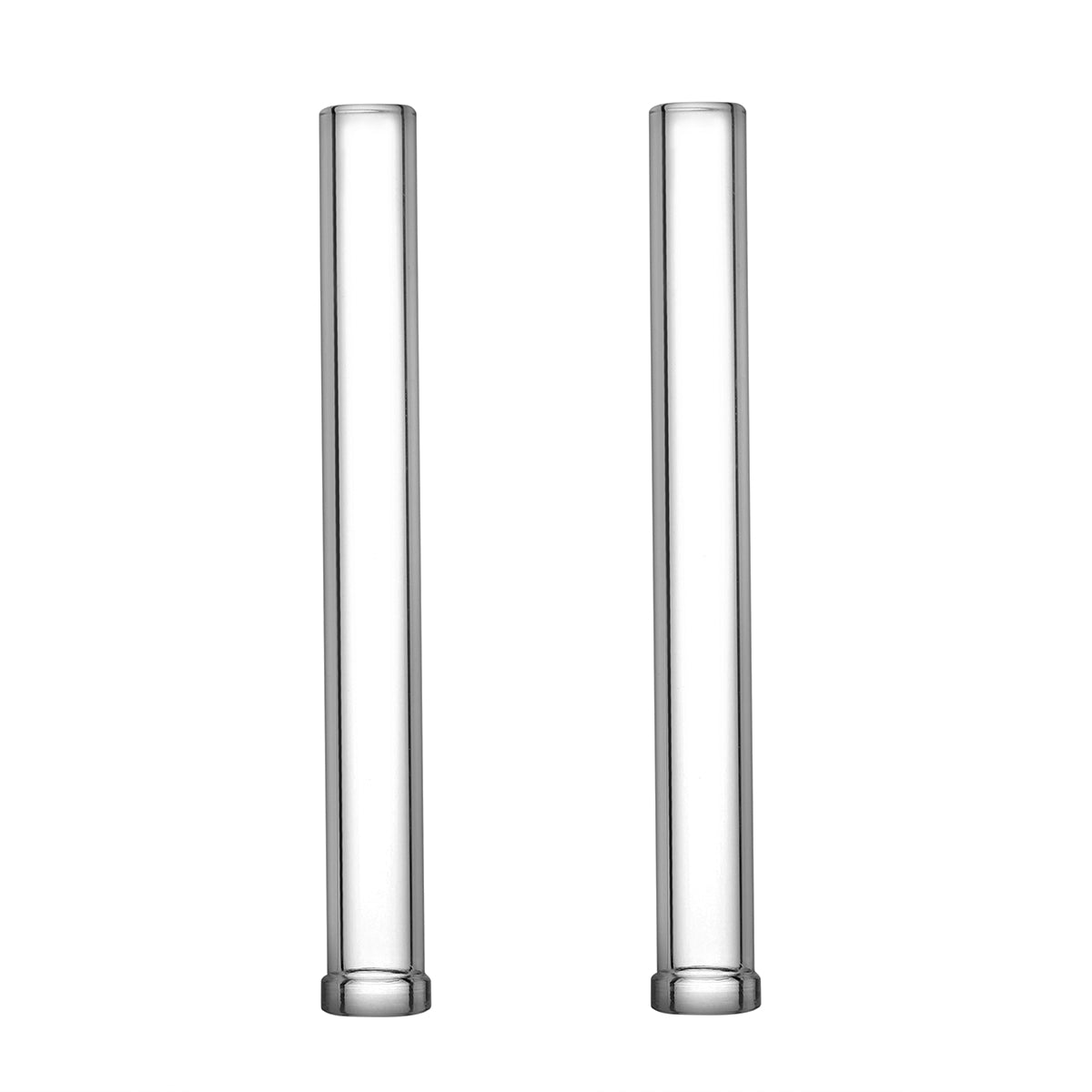 Long Straight glasmundstykke til XMAX V3 Pro and XMAX V4 Pro Vaporizers, 110mm, Pakke med 2