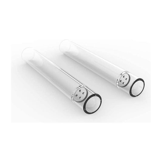 The Classic Short glasmundstykke (70mm, Pakke med 2) til Arizer ArGo SRT
