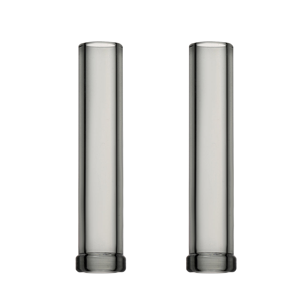 Short Shaded Black glasmundstykke til XMAX V3 Pro and XMAX V4 Pro Vaporizers, 60mm, Pakke med 2