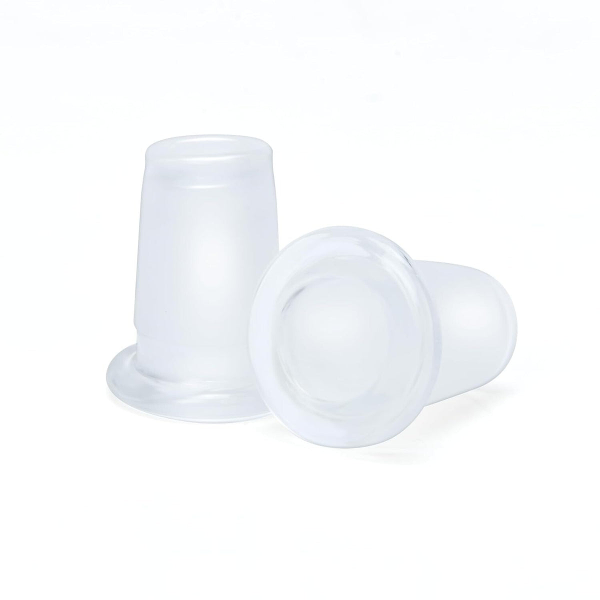 Glasadapter 14/18 med 14mm hun-åbningen synlig