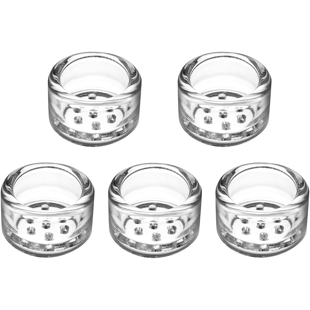 Doseringskapsler i glas (uden låg), pakke med 5, til TinyMight 2 og TinyMight 1